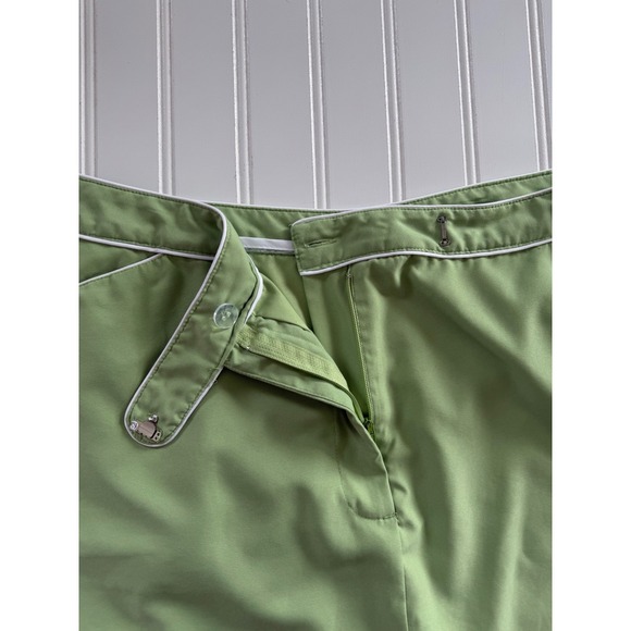 Izod Womens 10 Light Green Golf Skort Xtra Dry Polyester Pockets Summer - Picture 3 of 10